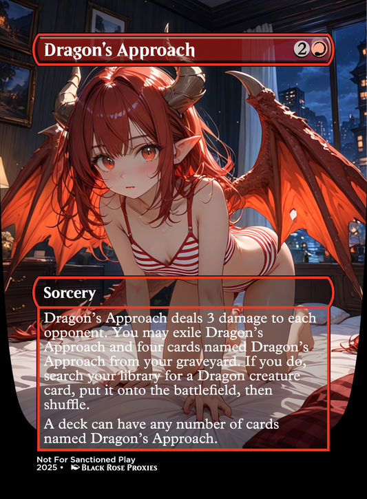 Dragon's Approach - Various Styles - MTG Anime Proxy