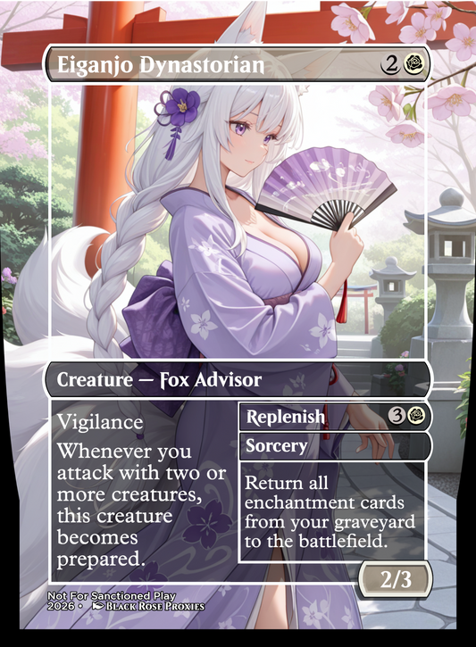 Eiganjo Dynastorian - MTG Anime Proxy