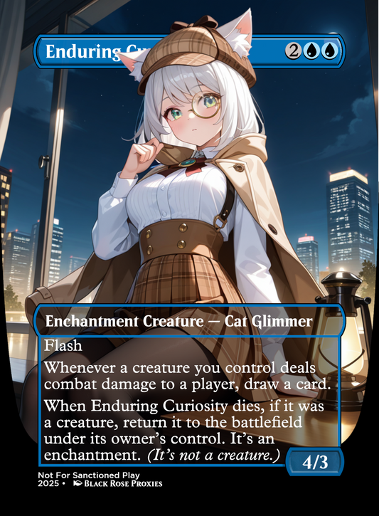 Enduring Curiosity - MTG Anime Proxy