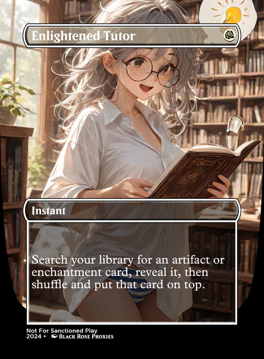 Enlightened Tutor -  MTG Anime Proxy