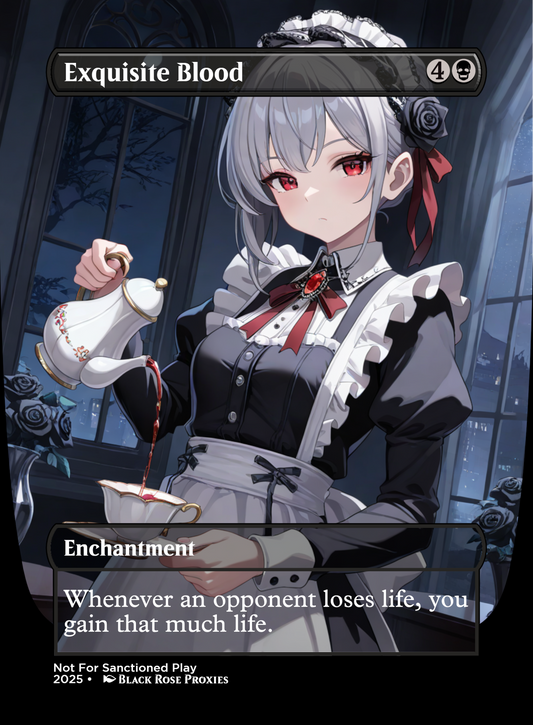 Exquisite Blood - MTG Anime Proxy