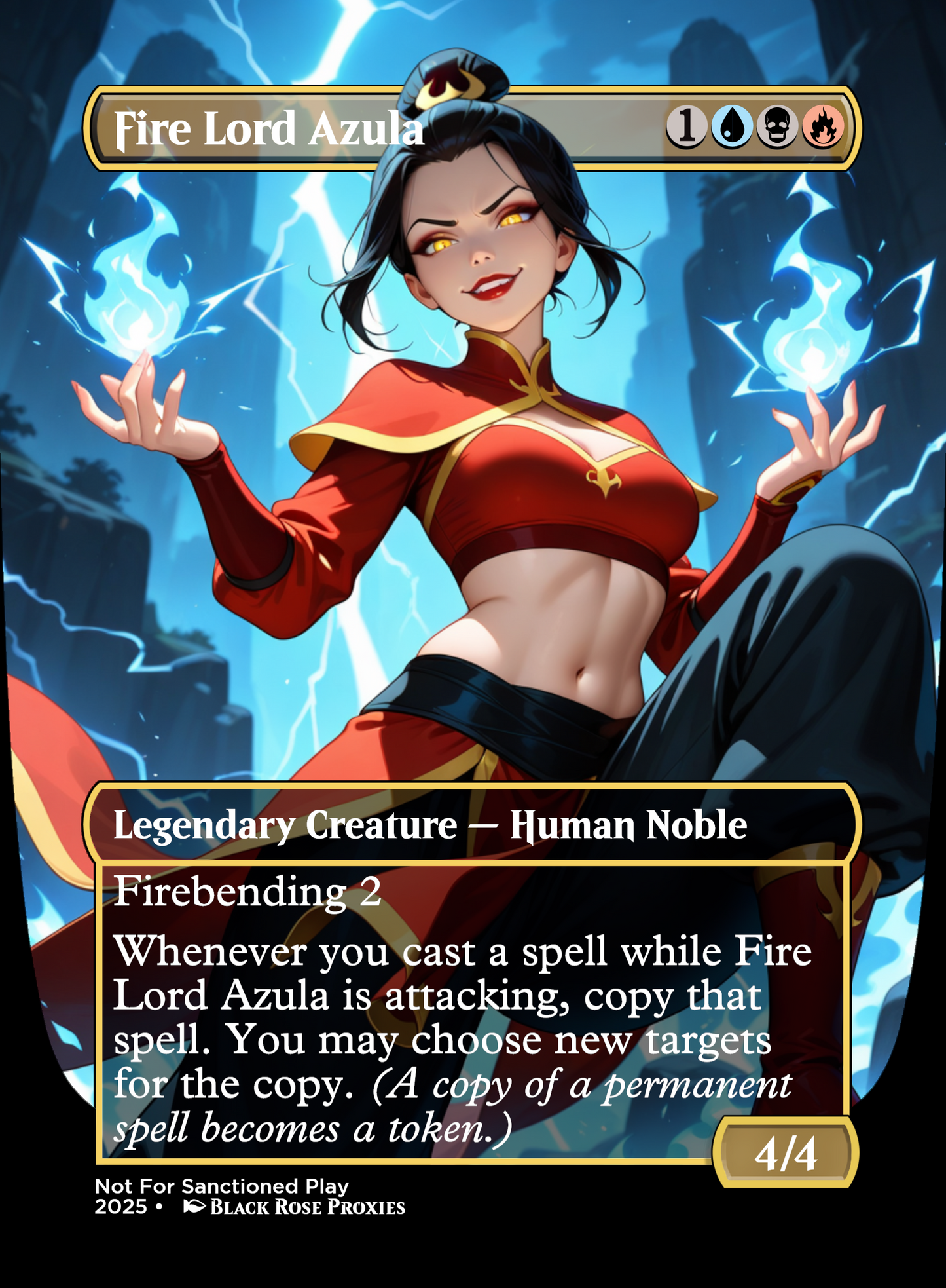 Fire Lord Azula - MTG Anime Proxy