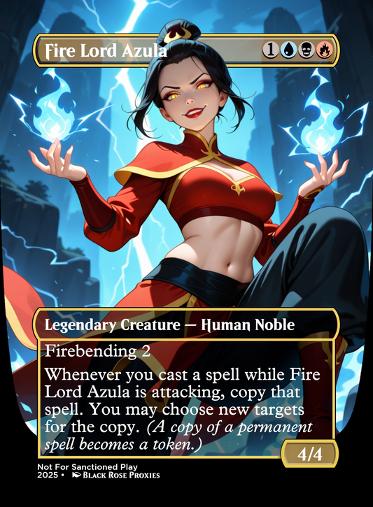 Fire Lord Azula - MTG Anime Proxy