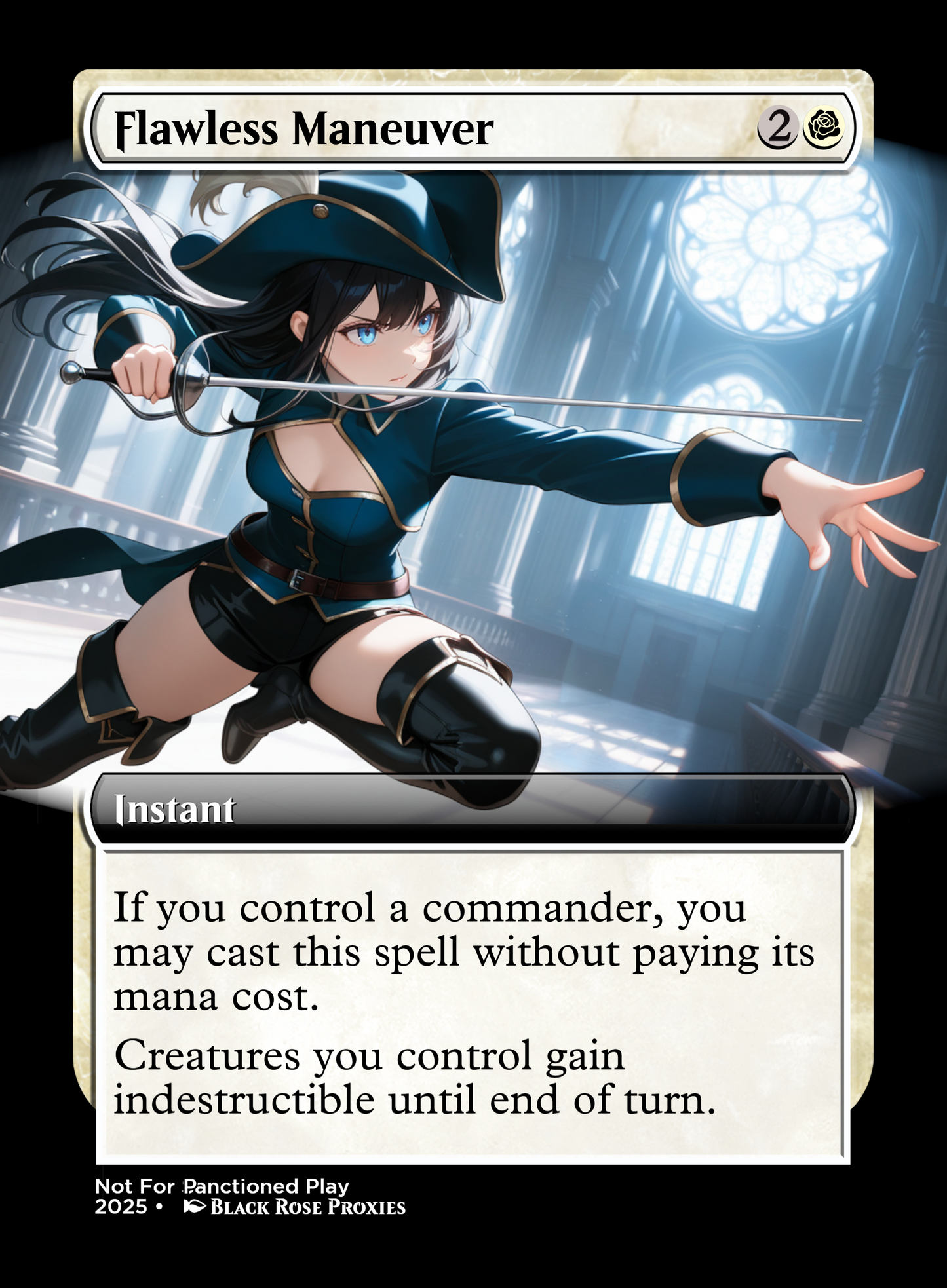 Flawless Maneuver - MTG Anime Proxy