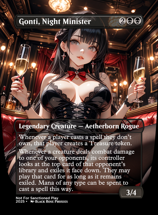 Gonti, Night Minister - MTG Anime Proxy