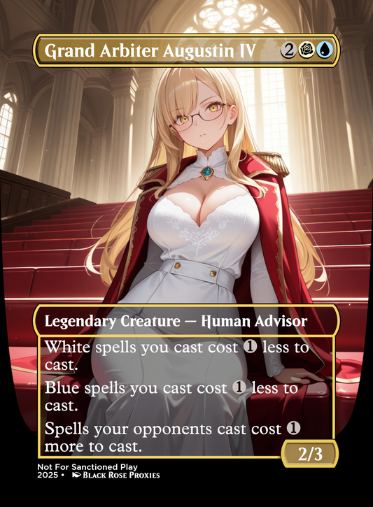 Grand Arbiter Augustin IV - MTG Anime Proxy