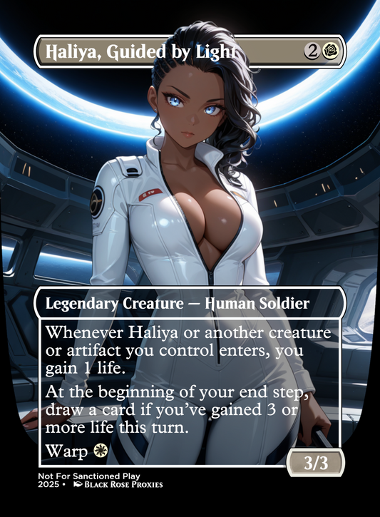 Haliya, Guided by Light - MTG Anime Proxy