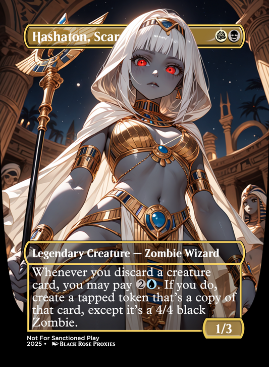 Hashaton, Scarab's First - MTG Anime Proxy