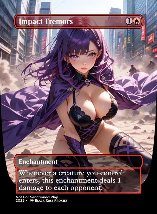 Impact Tremors - MTG Anime Proxy