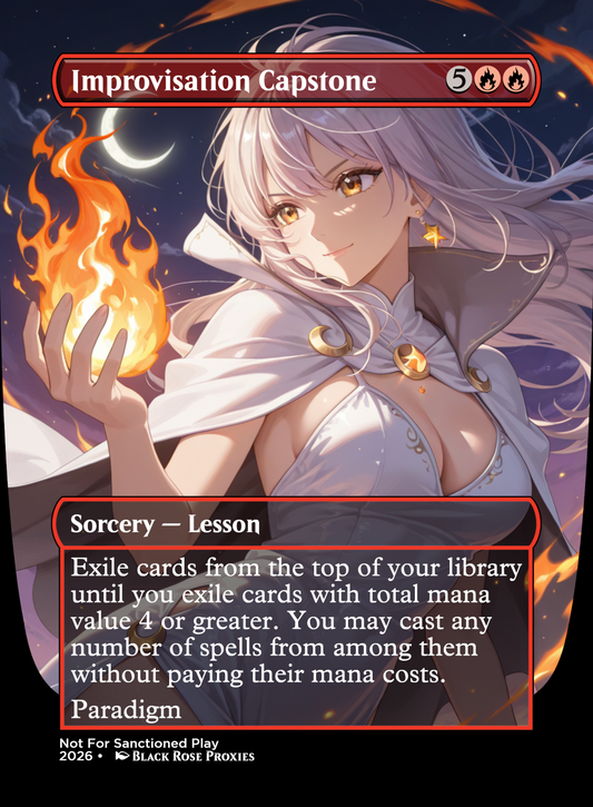 Improvisation Capstone - MTG Anime Proxy