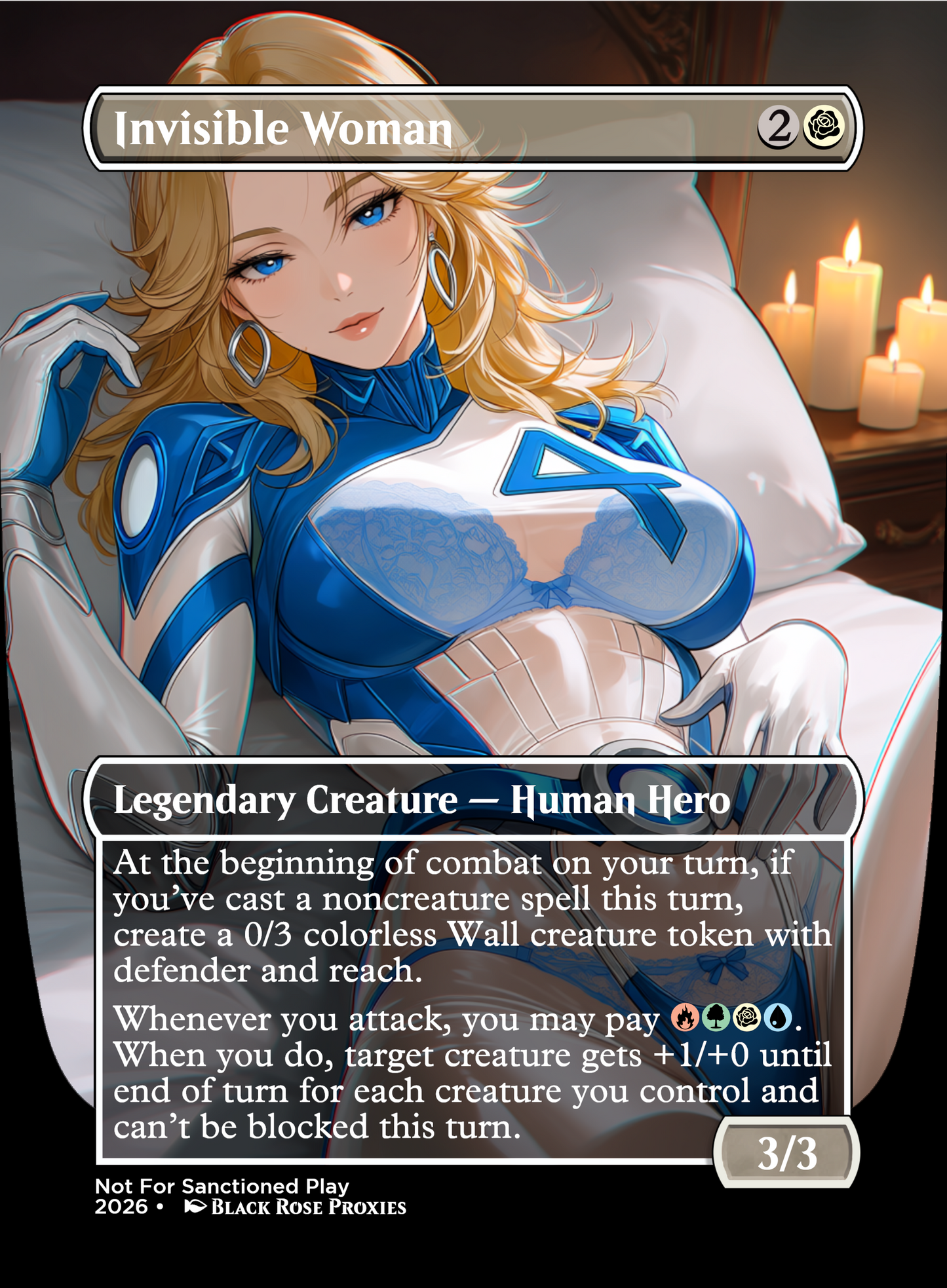 Invisible Woman - MTG Anime Proxy