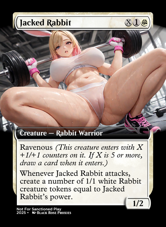 Jacked Rabbit - Various Styles - MTG Anime Proxy