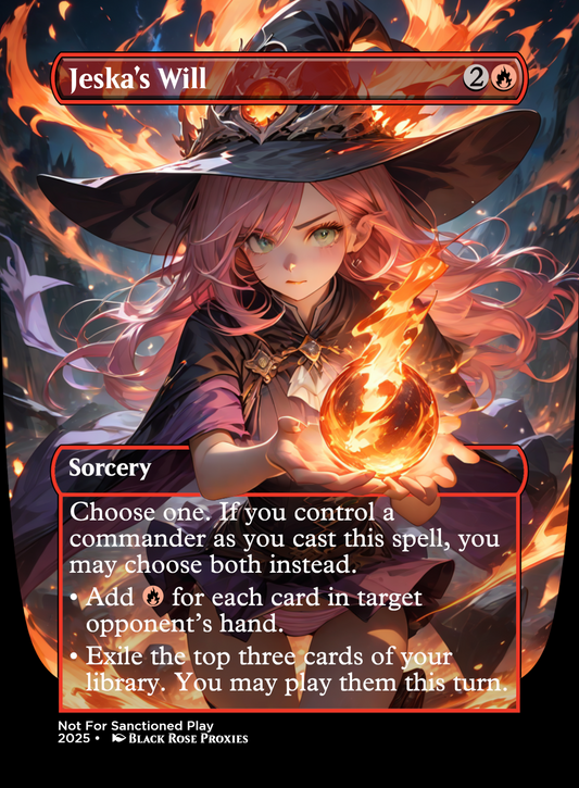 Jeska's Will - Various Styles - MTG Anime Proxy