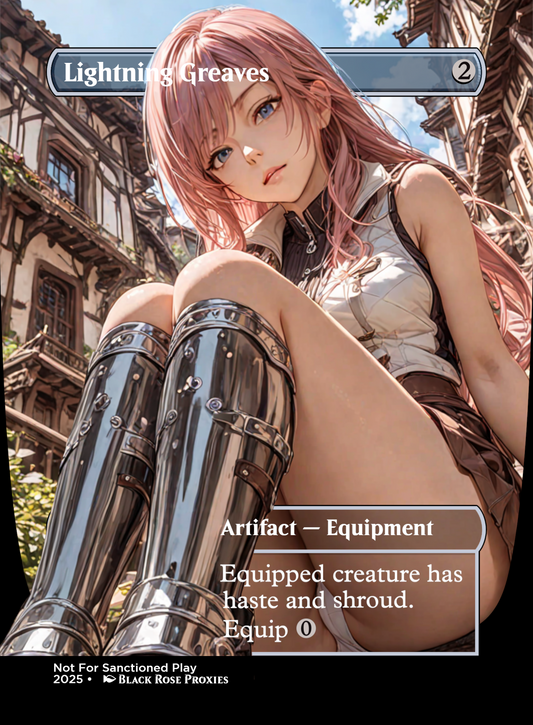 Lightning Greaves - MTG Anime Proxy