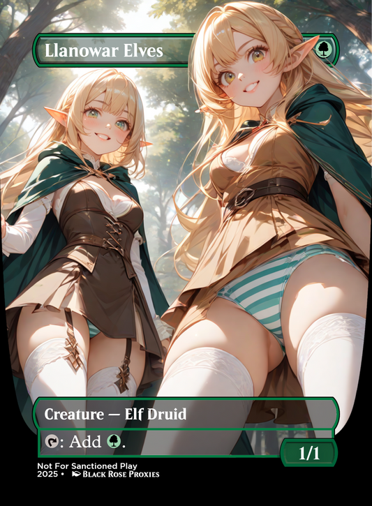Llanowar Elves - MTG Anime Proxy