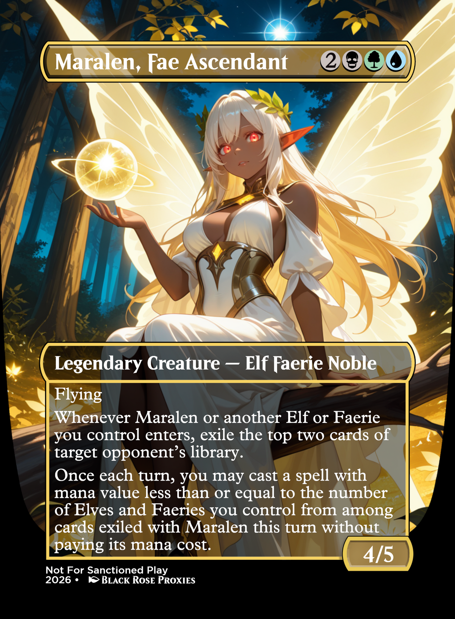 Maralen, Fae Ascendant - MTG Anime Proxy