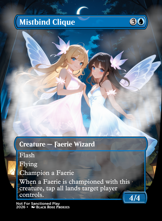 Mistbind Clique - MTG Anime Proxy