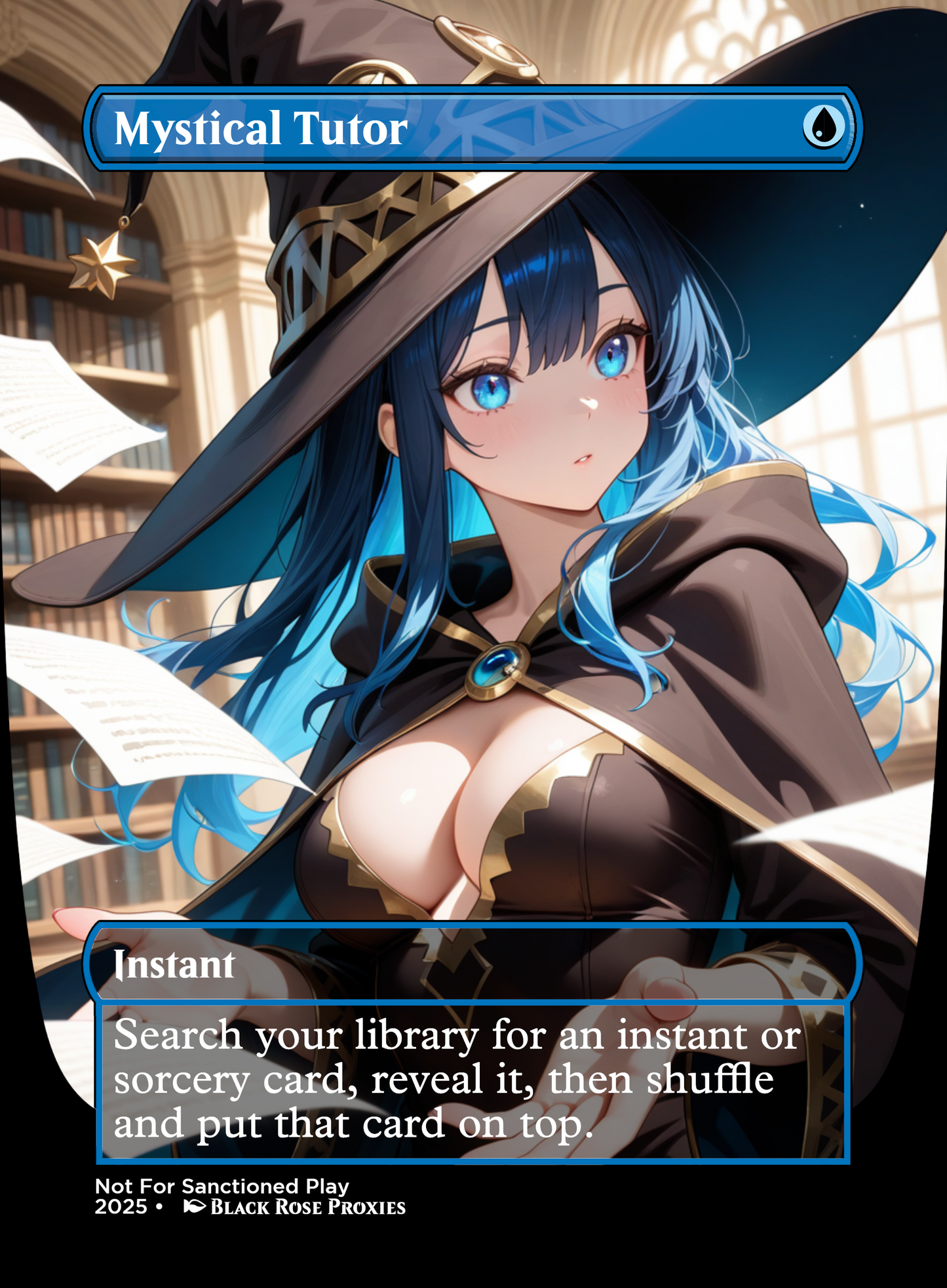 Mystical Tutor - MTG Anime Proxy