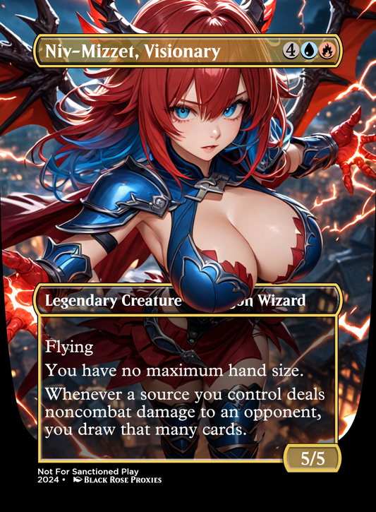 Niv-Mizzet, Visionary - MTG Anime Proxy