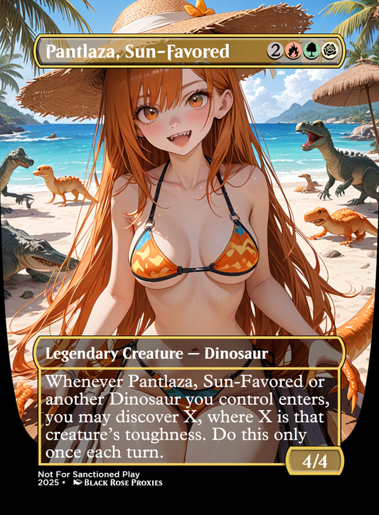 Pantlaza, Sun-Favored - MTG Anime Proxy
