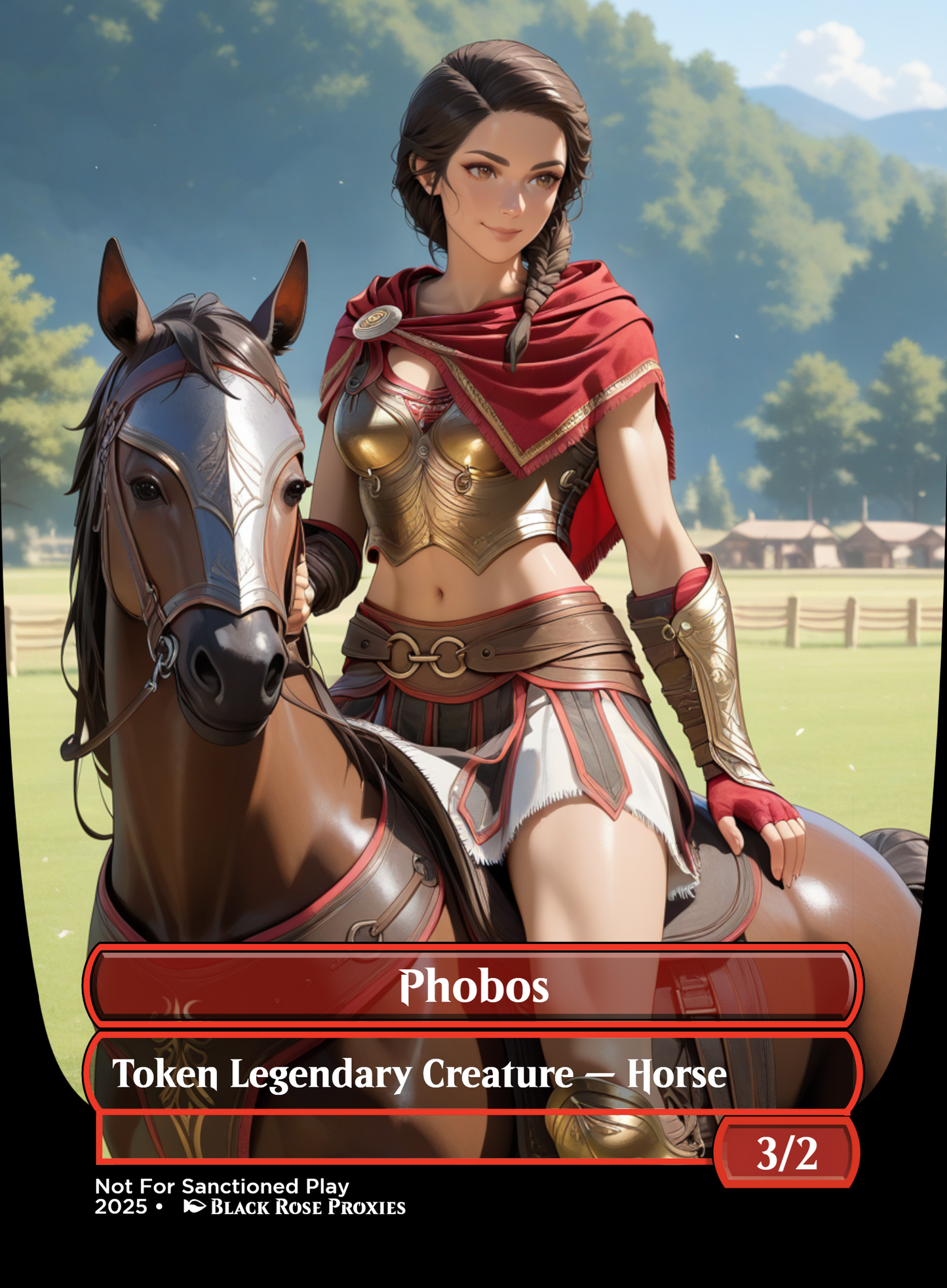 Kassandra, Eagle Bearer - MTG Anime Proxy Bundle