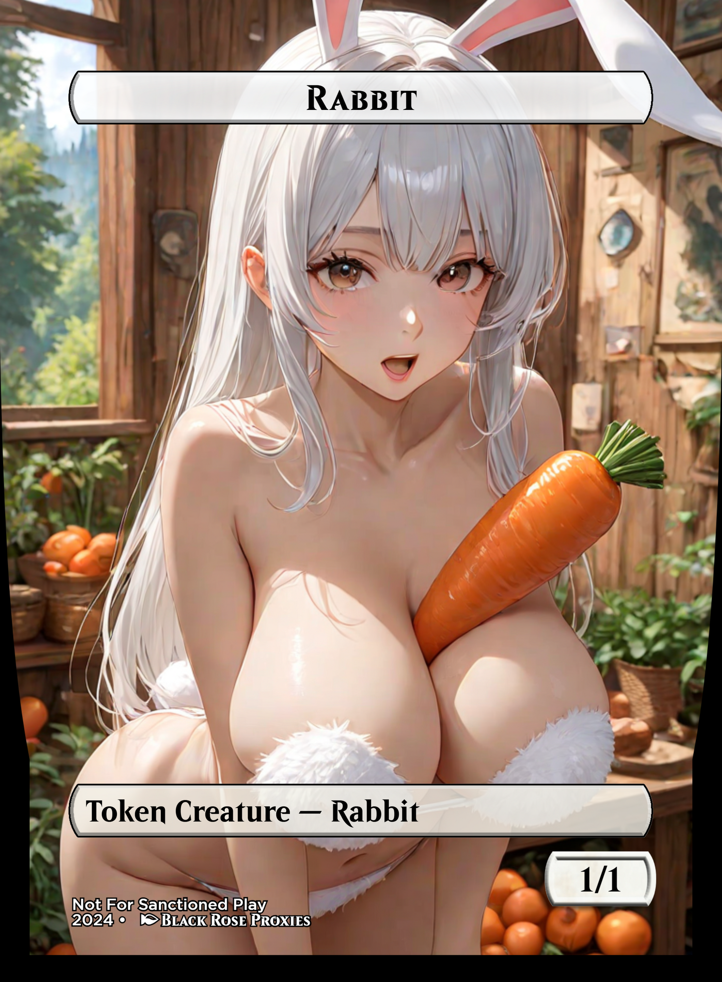 Rabbit Token - Various Styles - MTG Anime Proxy