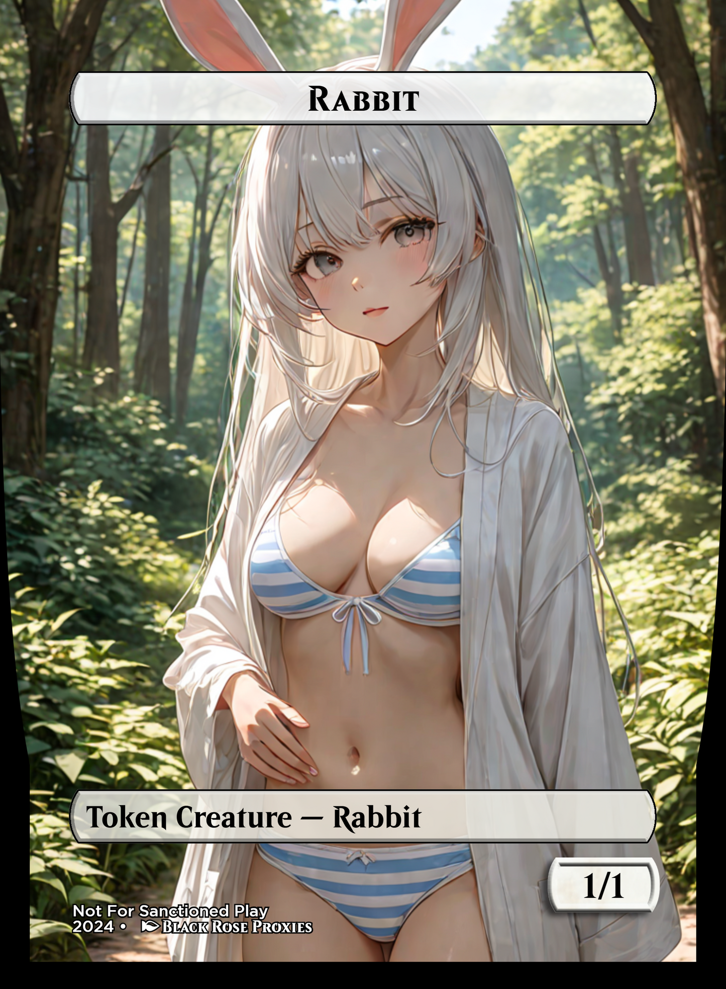Rabbit Token - Various Styles - MTG Anime Proxy