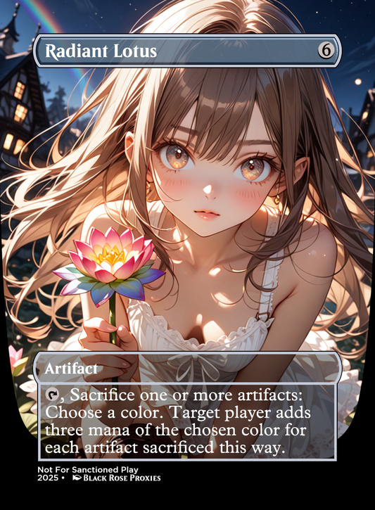 Radiant Lotus - MTG Anime Proxy