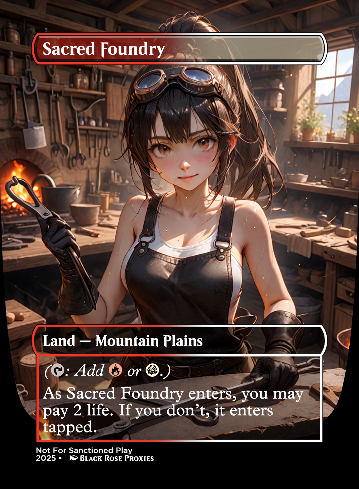 Shock Dual Lands - MTG Anime Proxy