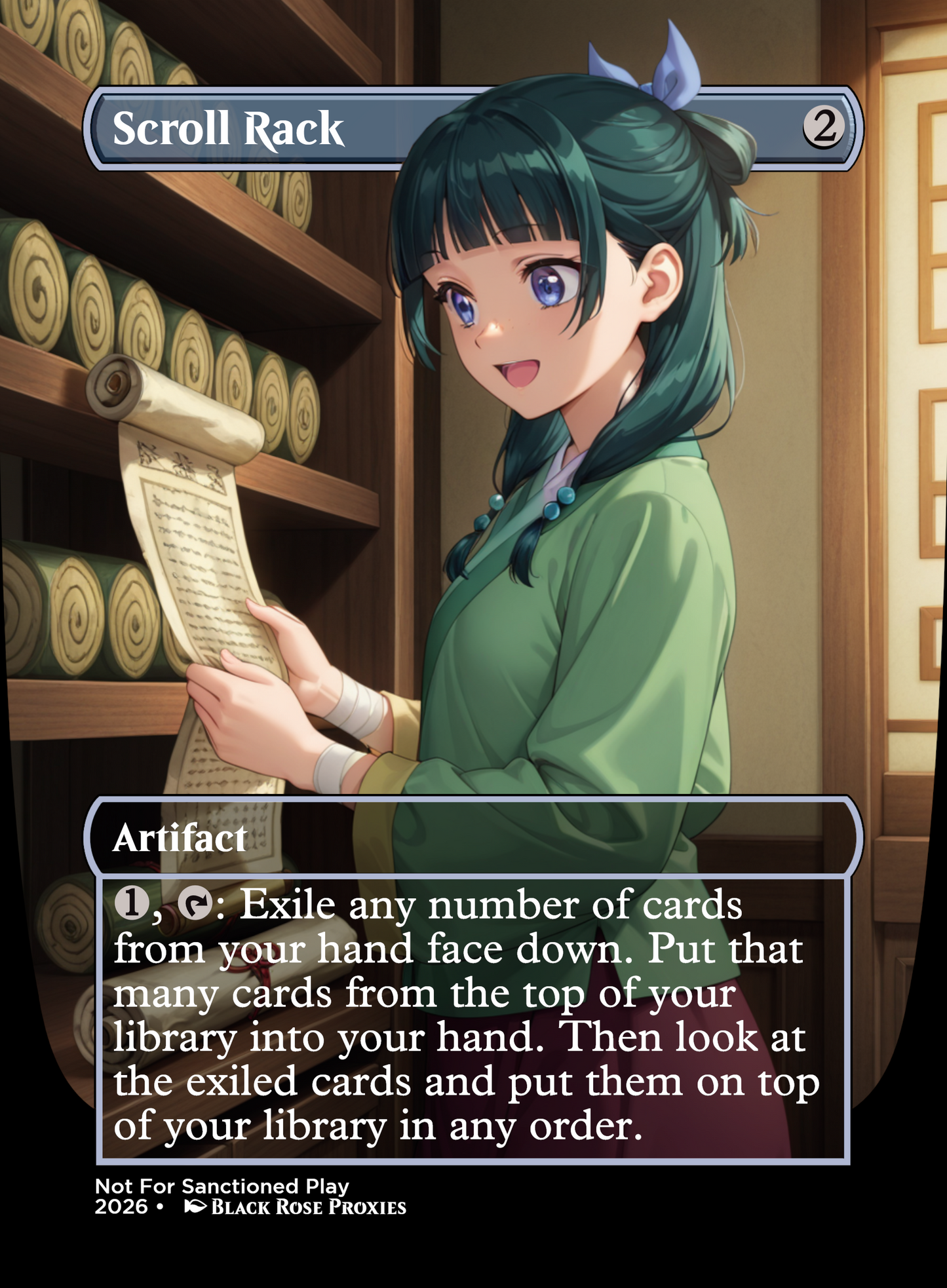 Scroll Rack - MTG Anime Proxy