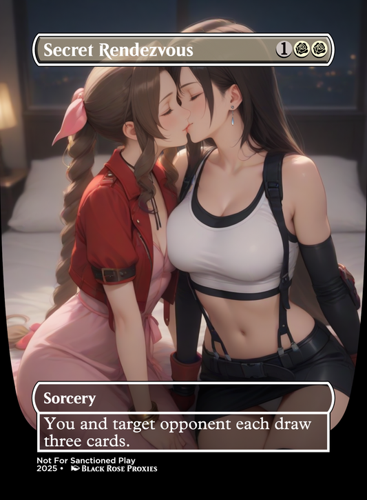 Secret Rendezvous - MTG Anime Proxy