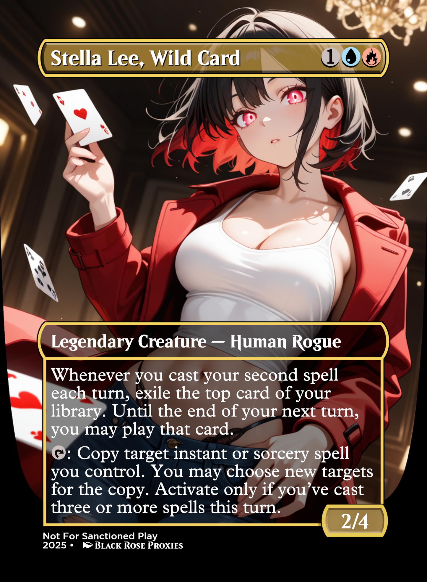 Stella Lee, Wild Card - MTG Anime Proxy