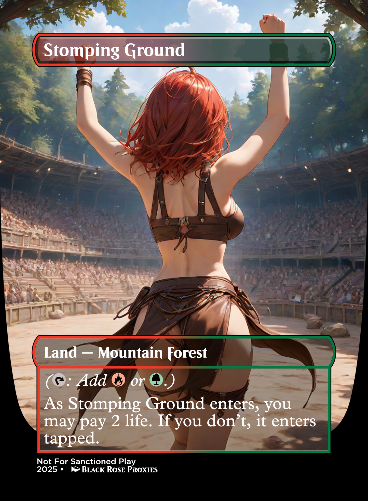 Shock Dual Lands - MTG Anime Proxy