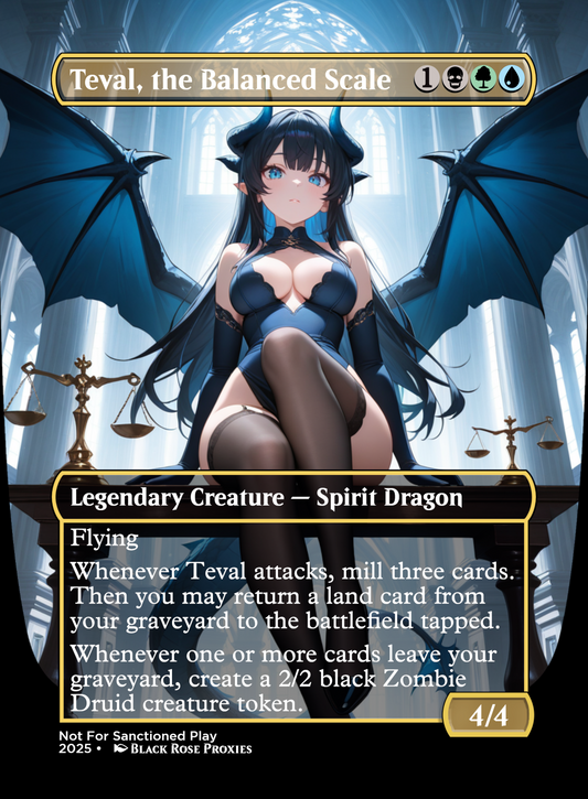 Teval, the Balanced Scale - MTG Anime Proxy