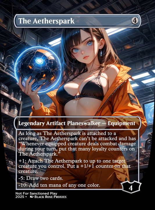 The Aetherspark - MTG Anime Proxy