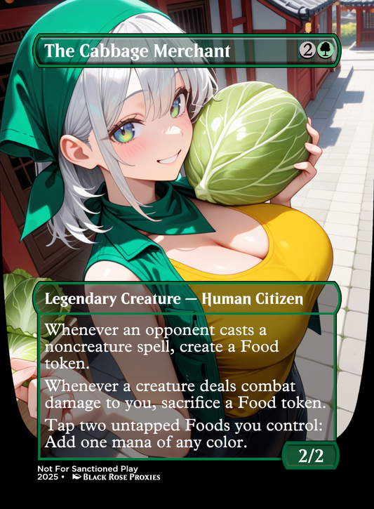 The Cabbage Merchant - MTG Anime Proxy
