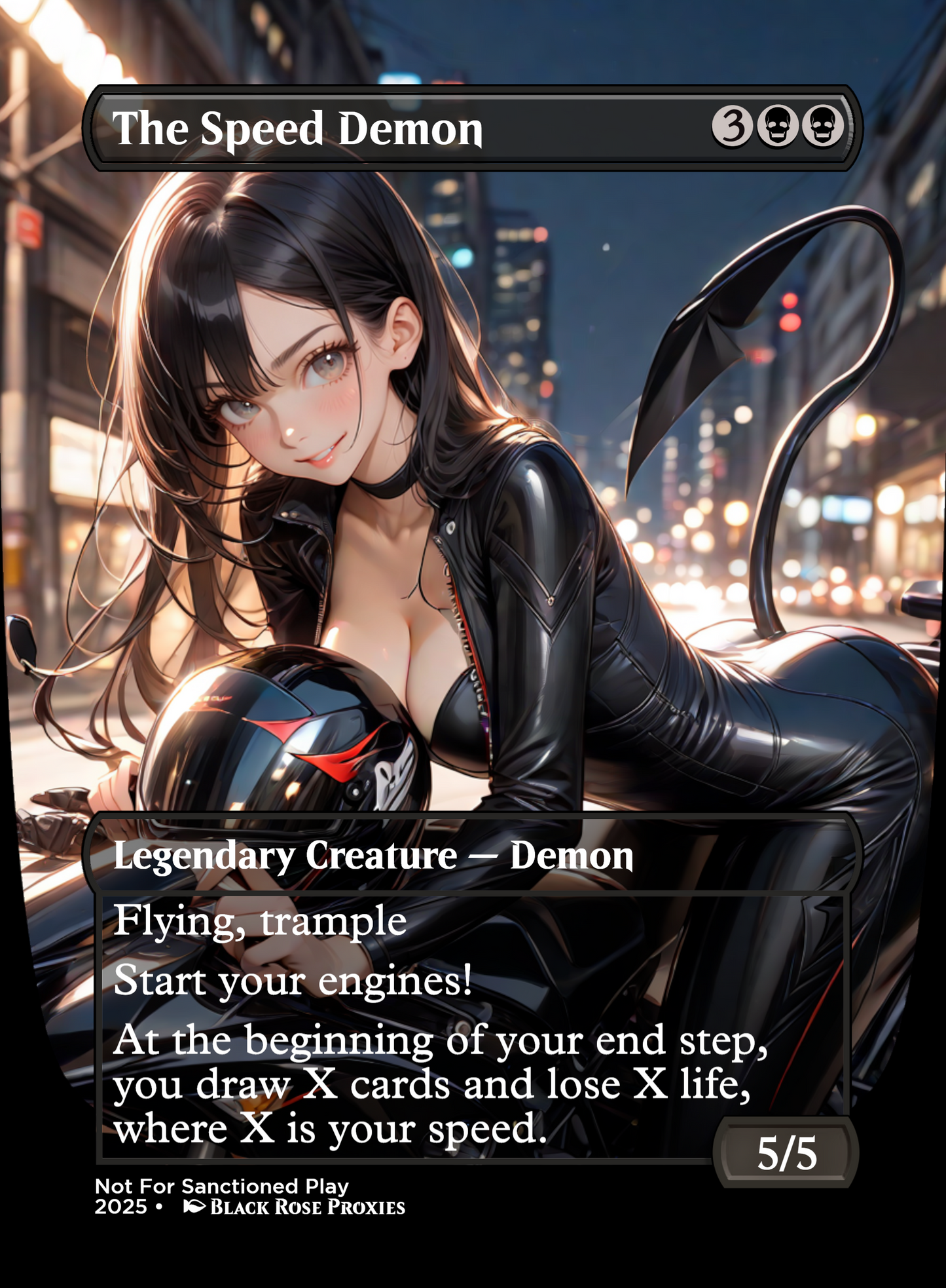 The Speed Demon - MTG Anime Proxy