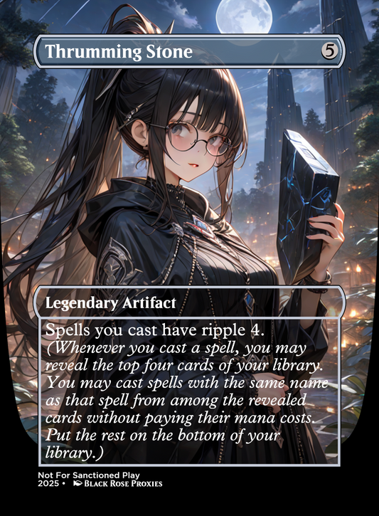 Thrumming Stone - MTG Anime Proxy
