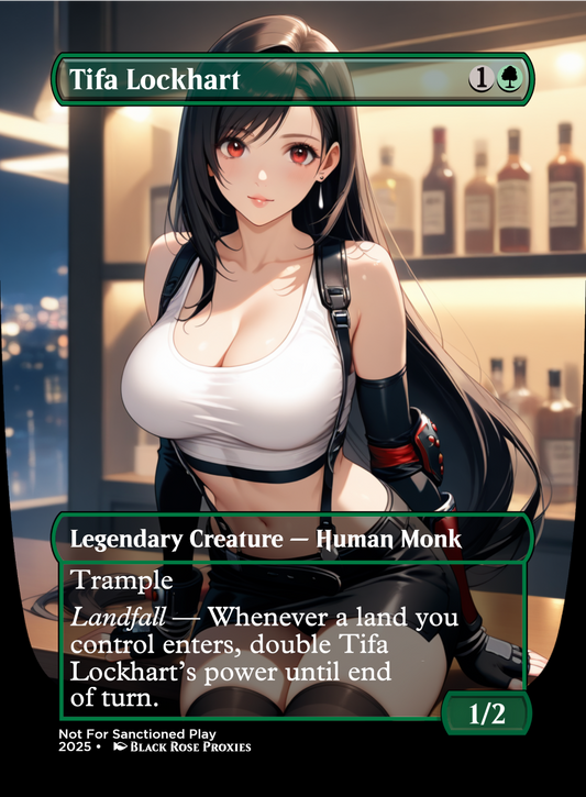 Tifa Lockhart - MTG Anime Proxy