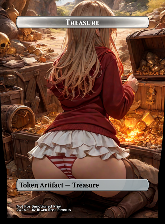 Treasure Token - Various Styles - MTG Anime Proxy