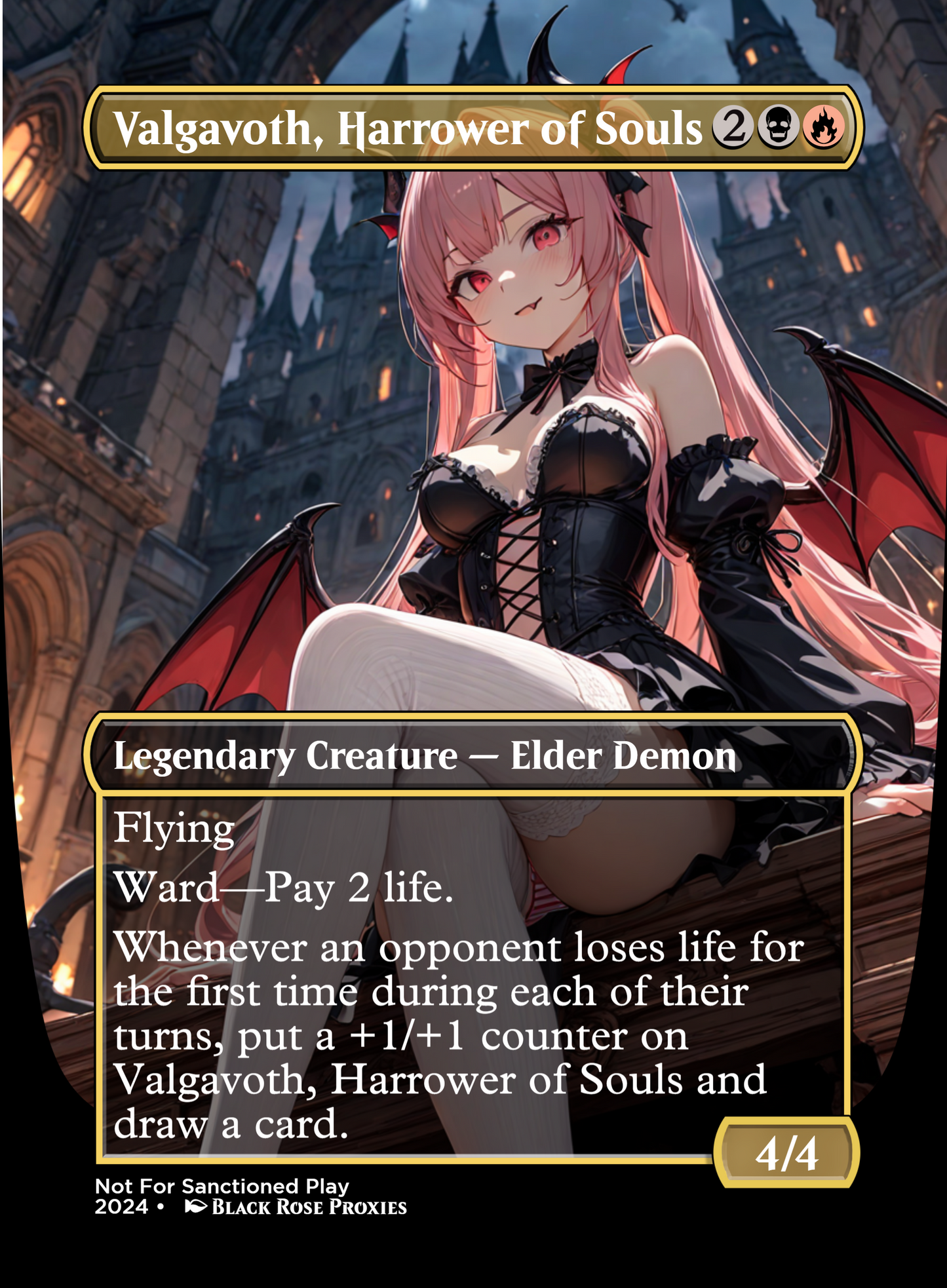 Valgavoth, Harrower of Souls - MTG Anime Proxy
