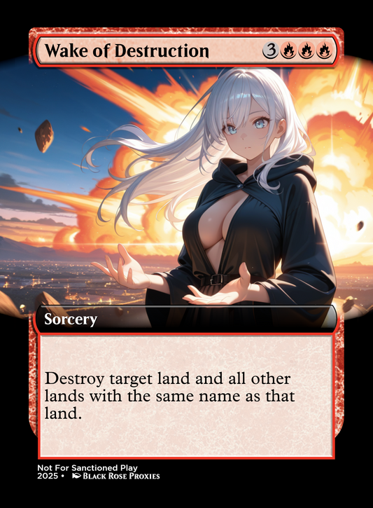 Wake of Destruction - MTG Anime Proxy