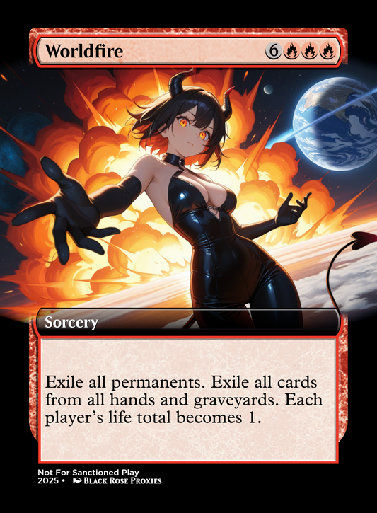 Worldfire - MTG Anime Proxy