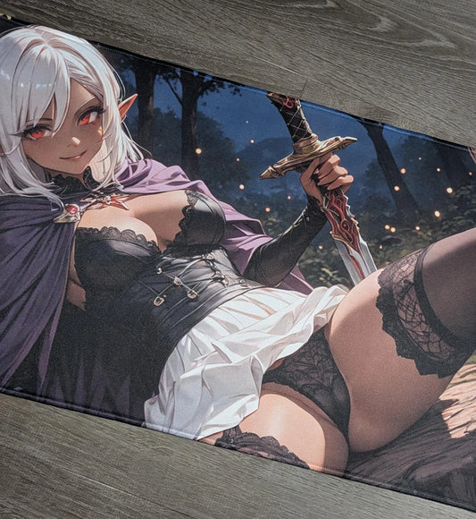 Blade of Elves - Custom Anime Playmat - 610 x 350mm (24 x 13.8in)