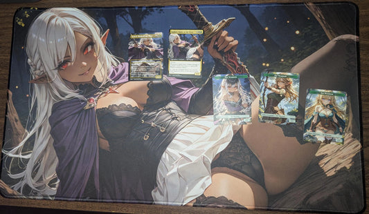 Blade of Elves - Custom Anime Playmat - 610 x 350mm (24 x 13.8in)